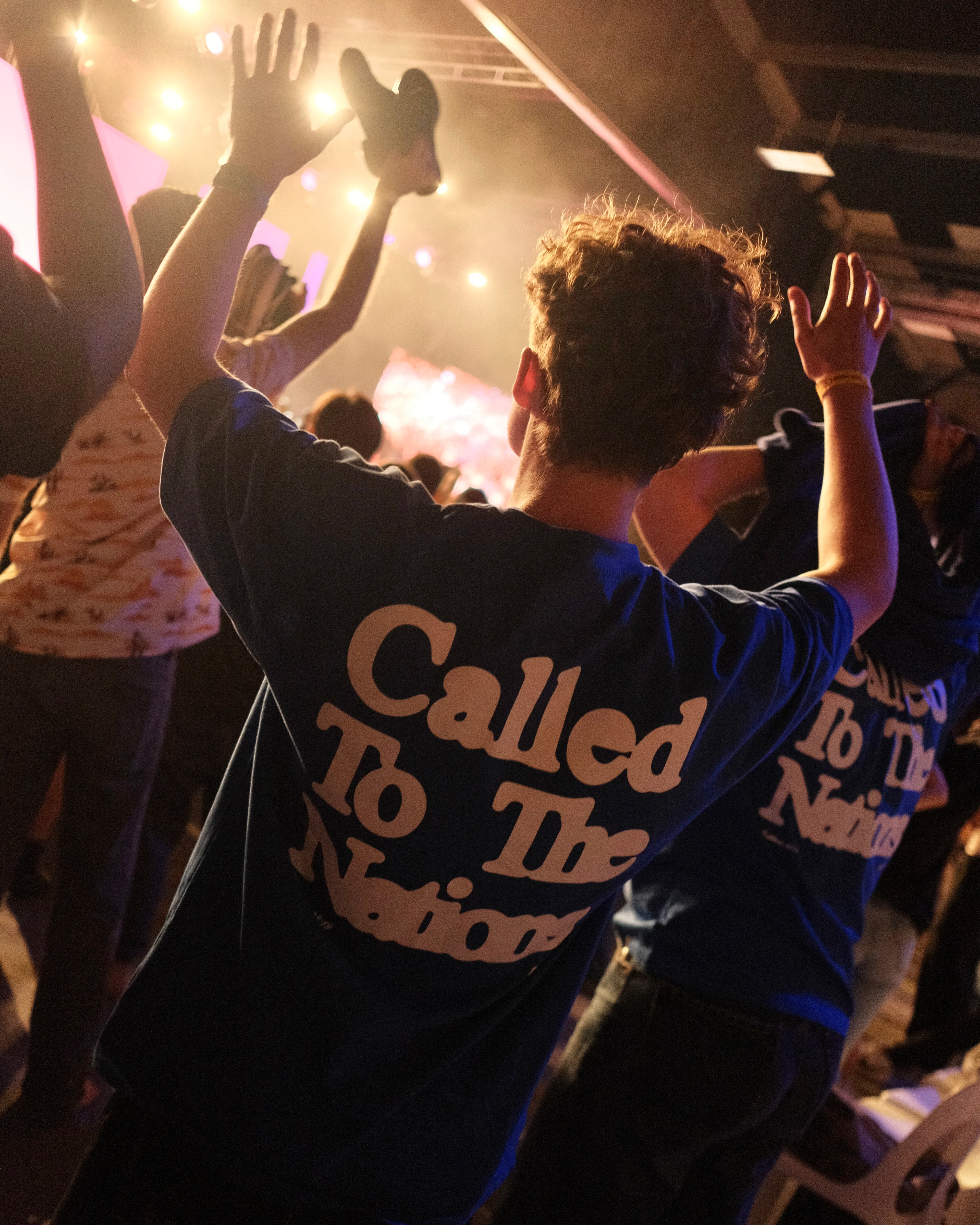 CALLED TO THE NATION TEE - BLUE