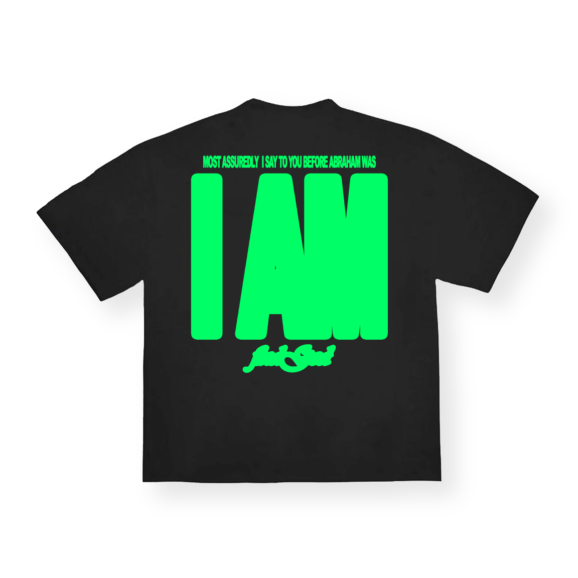 JOHN 8:58 "I AM" TEE -BLACK